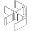 Lorell Panel Connectors90-DegreeAlum, PK2 LLR90260