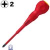 Vessel BALL GRIP Insulated Screwdriver No.200 + 200P2100