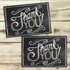 Great Papers Thank You Card and Envelopes, Chal, PK24 2015002