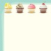 Great Papers Stationery Letterhead, Iced Cupcak, PK80 2019046