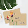 Great Papers Thank You Card W/Envelope, Paradise, PK50 2020034
