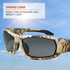 Ergodyne Ballistic Safety Glasses, Smoke Scratch-Resistant ODIN-HI