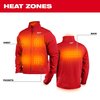 Milwaukee Tool M12 Heated TOUGHSHELL Jacket Kit - Red, Small 204R-21S