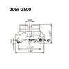 Hhip 2-1/2" X 3/4 Bore 45 Degree SE Indexable Face Mill 2065-2500