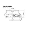 Hhip 5" X 1-1/2 Bore 45 Degree SE42 Indexable Face Mill With 6 Teeth 2067-5000