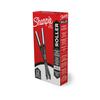 Sharpie Rollerball Pen, Needle Point, Black, PK12 2093225