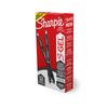 Sharpie S-Gel Pen, Medium 0.7mm, Black, PK12 2096159