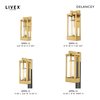 Livex Lighting Delancey 1 Light Satin Brass Outdoor Pos 20996-12