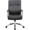 Boss Executive Chair, Fixed, Black B696C-BK