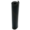 Rubber-Cal General Purpose Rubber - 50A - Smooth Finish - Adhesive Backed - 0.375" T x 6" W x 6" L - Black 33-P005-375