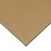 Rubber-Cal Pure Gum Rubber - 40A - Smooth Finish - No Backing - 3/8" Thick x 36" Width x 48" Length - Tan 33-014-375