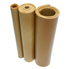Rubber-Cal Pure Gum Rubber - 40A - Smooth Finish - No Backing - 3/8" Thick x 4" Width x 36" Length - Tan 33-014-375