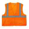 Ergodyne Econo Breakaway Mesh Vest, Orange, L/XL 8215BA