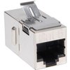 Tripp Lite Cat6 Coupler, RJ45 F/F, Shielded, Snap-in N235-001-SH