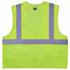 Ergodyne Lime Breakaway Hi-Vis Class 2 Vest, 4XL/ 8217BA