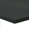 Rubber-Cal Recycled Rubber - 60A - Rubber Sheets and Rolls - 1/4" Thick x 36" Width x 12" Length - Black 21-100