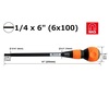 Vessel BALL GRIP Screwdriver with Covered Shank 225S6150