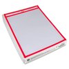 C-Line Products Shop Ticket Holder, Red, 9 x 12", PK15 43914