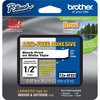 Brother Label, Blk/Wht, Acid-Free, .47" x 26.2 ft. TZEAF231