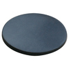 Rubber-Cal General Purpose Rubber Sheet 60A - Black - 0.375" x 3" Disc (2 Pack) 22-01-375