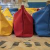 Klein Tools Tool Bag, Red/Yellow/Blue, Canvas, 1 Pockets 5539LCPAK