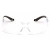 Pyramex Itek Safety Glasses, Anti-Fog, Anti-Scratch, Anti-Static, Frameless, Wraparound, Clear Lens S5810ST