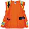 Ergodyne Two-Tone Surveyors Vest, Orange, 2XL/3XL 8248Z