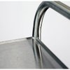 Lakeside Stainles Steel Tubular Frame 3 Shelf Cart; 500 lb Capacity, 21"x33" 244