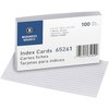 Business Source Index Card, Ruled, 4X6, We, PK10 65261BX