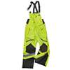 Ergodyne Lime Class E Insulated Bibs, 5XL 8928