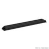 80/20 Support, 45 Degree, 1020 X 18" Blk Ano 2568-BLACK