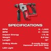 Milwaukee Tool M18  Cordless 5/8" SDS Plus Rotary Hammer 2612-20