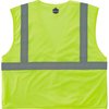 Ergodyne Lime Type R Class 2 Economy Mesh Vest, 4 8210HL