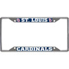 Fanmats MLB St. Louis Cardinals Metal License Plate Frame 26720