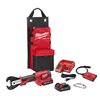 Milwaukee Tool M18 FORCE LOGIC 6T Utility Crimper Kit w/D3 Grooves "Snub Nose" 2678-22