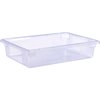 Carlisle Foodservice Strge Container, 8.5 gal., 26x18x6", Bl, PK6 10621C14