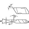 Widia Threading Insert, NAS,  NAS3L6