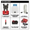 Milwaukee Tool 4 gal. Backpack Sprayer Kit, HDPE Tank, Cone, Fan Spray Pattern, 48 in Hose Length 2820-21WS