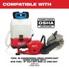 Milwaukee Tool 4 gal. Backpack Sprayer Kit, HDPE Tank, Cone, Fan Spray Pattern, 48 in Hose Length 2820-21WS