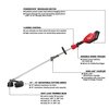 Milwaukee Tool M18 FUEL String Trimmer w/ QUIK-LOK, EXTRA FUEL Blower AND Glasses 2825-21ST, 2724-20, 48-73-2020