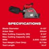 Milwaukee Tool M18 FUEL 6-1/2 in. Plunge Track Saw (Tool Only) 2831-20