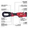 Milwaukee Tool M18 FORCE LOGIC 15T Crimper Kit 2879-22