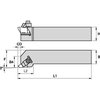 Widia Thread Turning Toolholder, NSR123B NSR123B