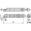 Widia Indexable Boring Bar, A16RSCLCR09, 200.00mm L, High Speed Steel, 80 Degrees  Diamond Insert Shape A16RSCLCR09