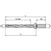 Widia Modular Drill, 240.00mm Drill Depth TDMX290R8SL32M