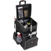 Rubbermaid Commercial Housekeeping Cart, Black, 24-3/4 in.H 1902465