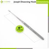 Cynamed Joseph Dissecting Hook, 6", 2-Prong CYZR-0774