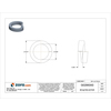 Zoro Select Split Lock Washer, For Screw Size 5/8 in Steel, Plain Finish, 100 PK HLWIA062USA-100BX