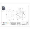 Schneider Electric Enclosed Power Relay, DIN-Rail & Surface Mounted, DPST-NO, 24V DC, 6 Pins, 2 Poles 92S7D22D-24D