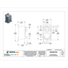 Schneider Electric Enclosed Power Relay, DIN-Rail & Surface Mounted, DPDT, 120V AC, 8 Pins, 2 Poles 92S11A22D-120A